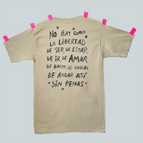 PERO QUÉ NECESIDAD, T-SHIRT BEIGE
