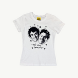 MIS DIVOS FAVORITOS, BABY TEE BLANCA
