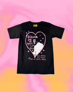 No te miento fui feliz, t-shirt negra