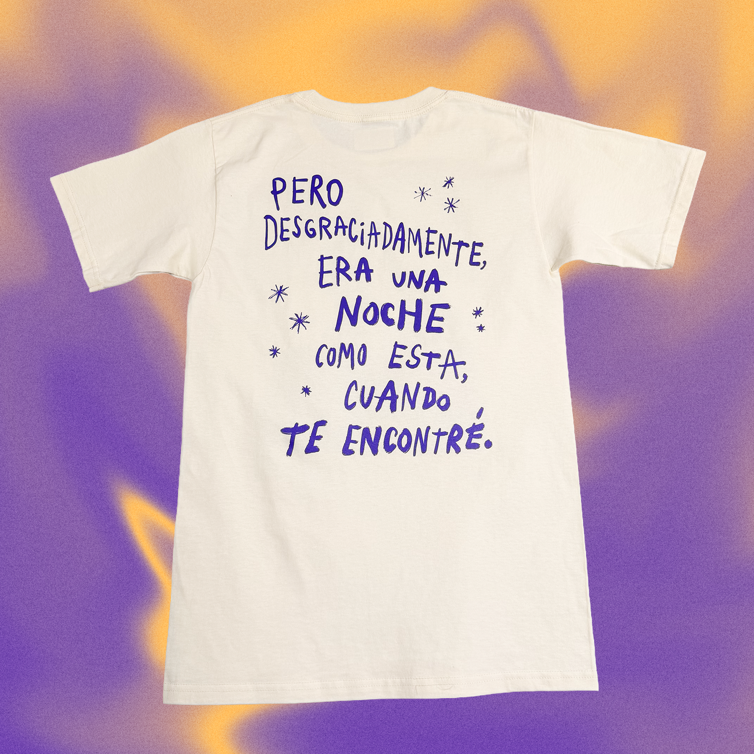 Yo jamás sufrí, t-shirt arena