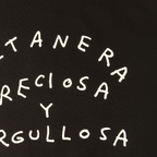 Bikina, t-shirt negra