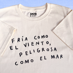 Fría como el viento, tshirt arena