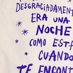 Yo jamás sufrí, t-shirt arena