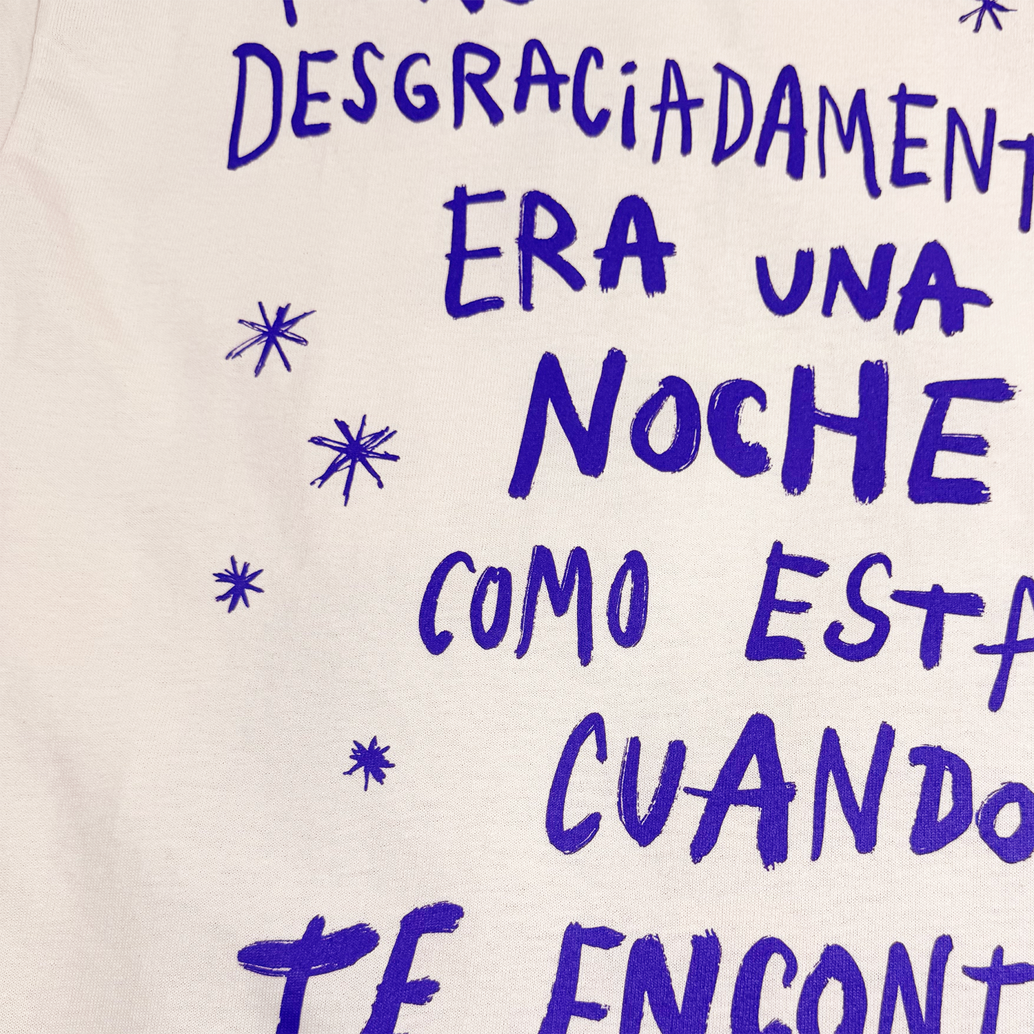Yo jamás sufrí, t-shirt arena