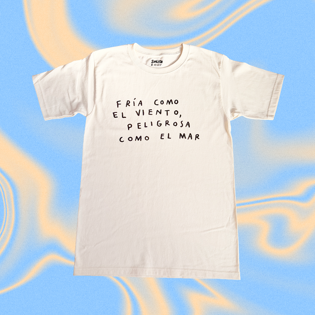 Fría como el viento, T-shirt Arena