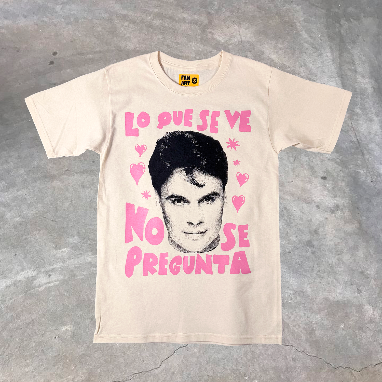Lo que se ve no se pregunta, t-shirt arena
